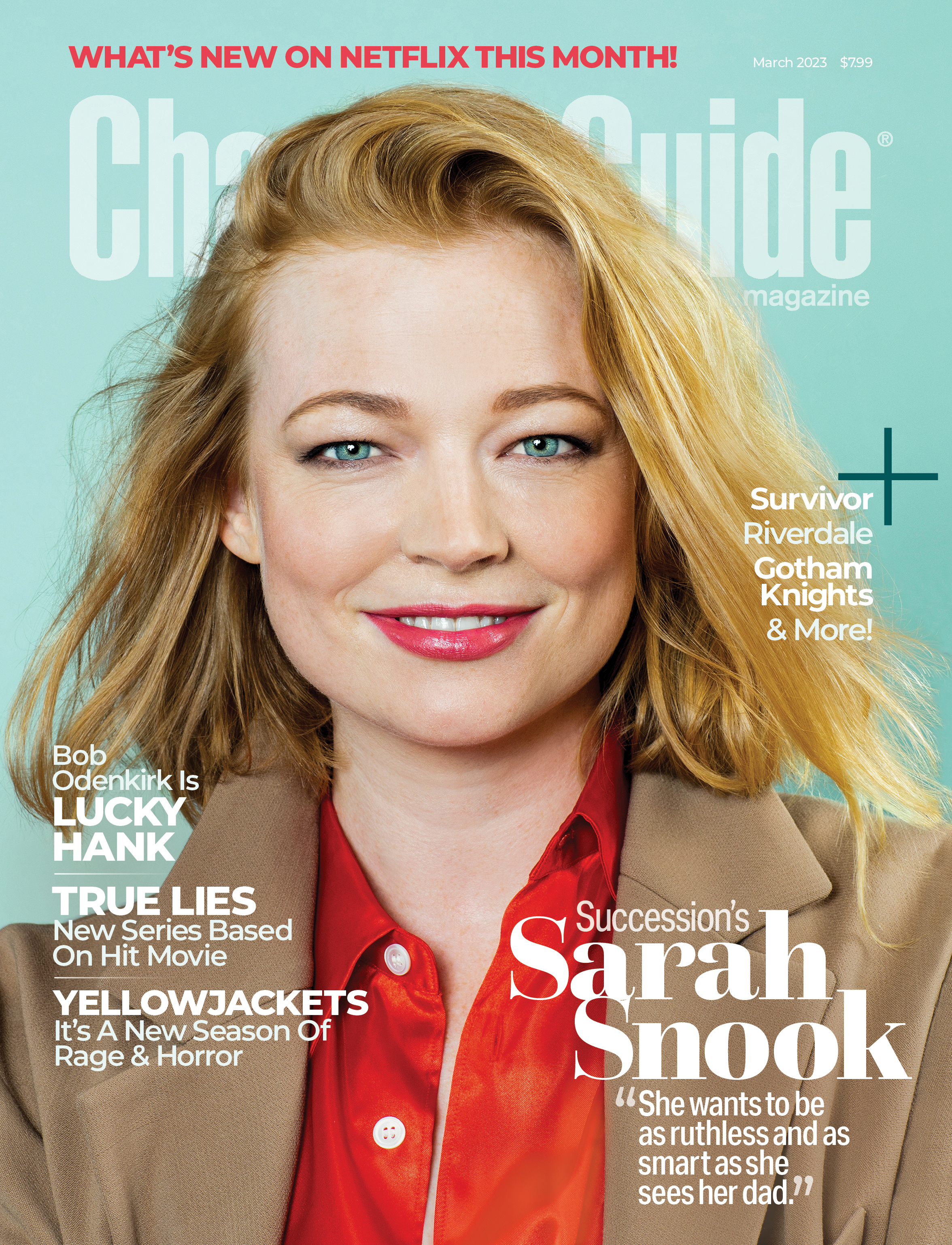 Channel Guide Magazine: March 2023 - Sarah Snook :: TV Weekly Magazine ...